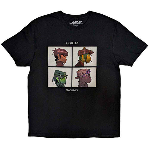 Gorillaz - Demon Days Black Unisex T-Shirt