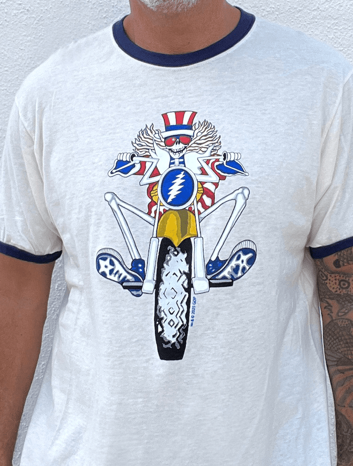 Grateful Dead Psycle Sam Ringer T - PREORDER ships late October