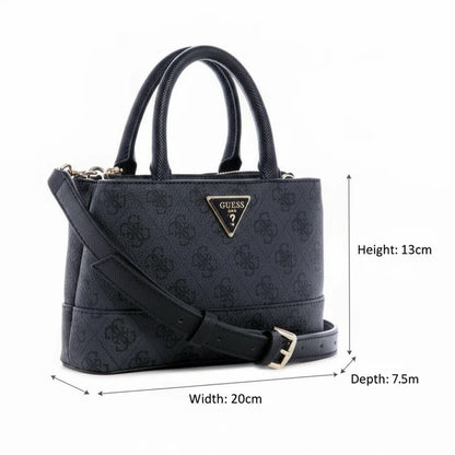 GUESS Cordelia Mini Satchel - Black - GB65 - Runner