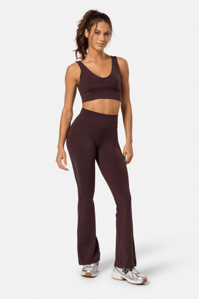 Gym+Coffee Soft Motion Flares - Mocha Bean - Dotique - Gym+Coffee
