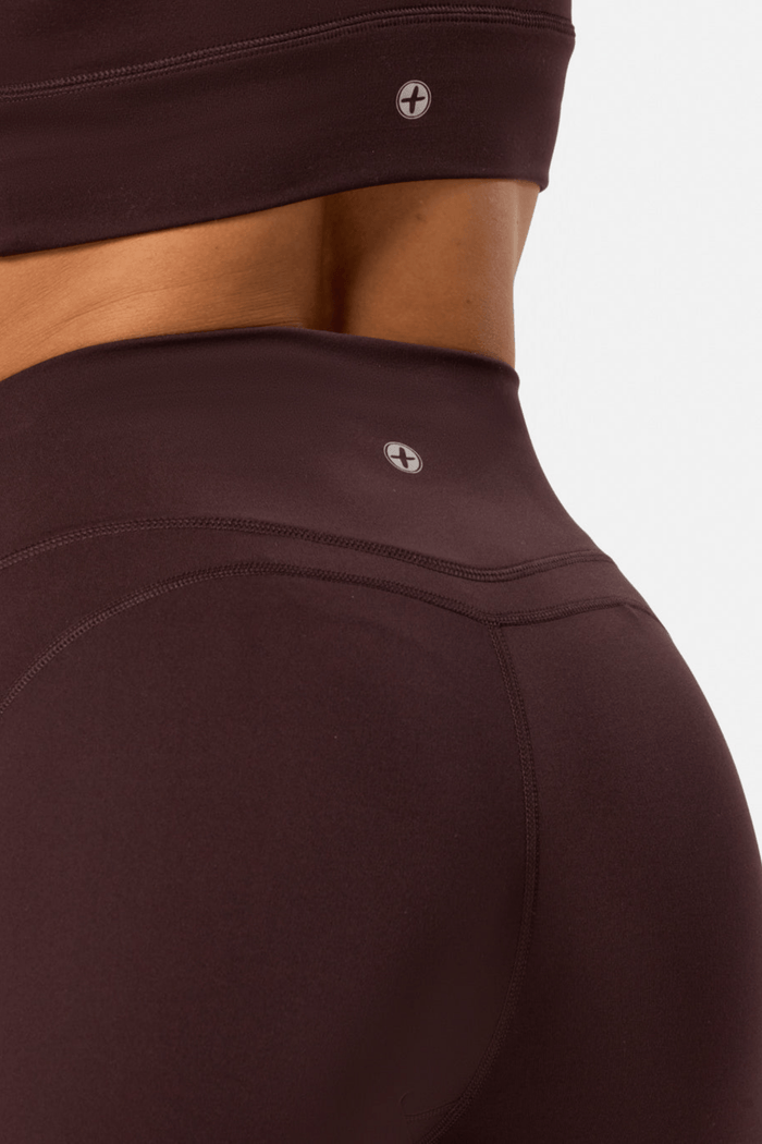 Gym+Coffee Soft Motion Legging 7/8 - Mocha Bean - Dotique - Gym+Coffee