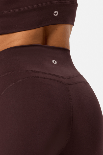 Gym+Coffee Soft Motion Legging 7/8 - Mocha Bean - Dotique - Gym+Coffee
