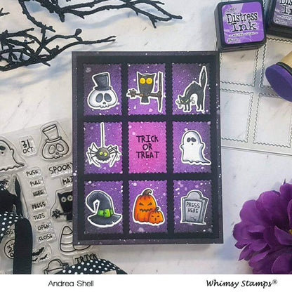 Halloween Postage Clear Stamps - Whimsy Stamps