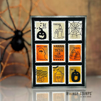 Halloween Postage Clear Stamps - Whimsy Stamps