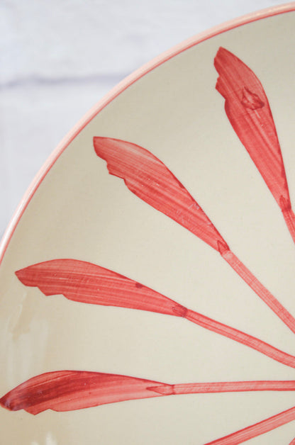 Hand-Painted Stoneware Plates