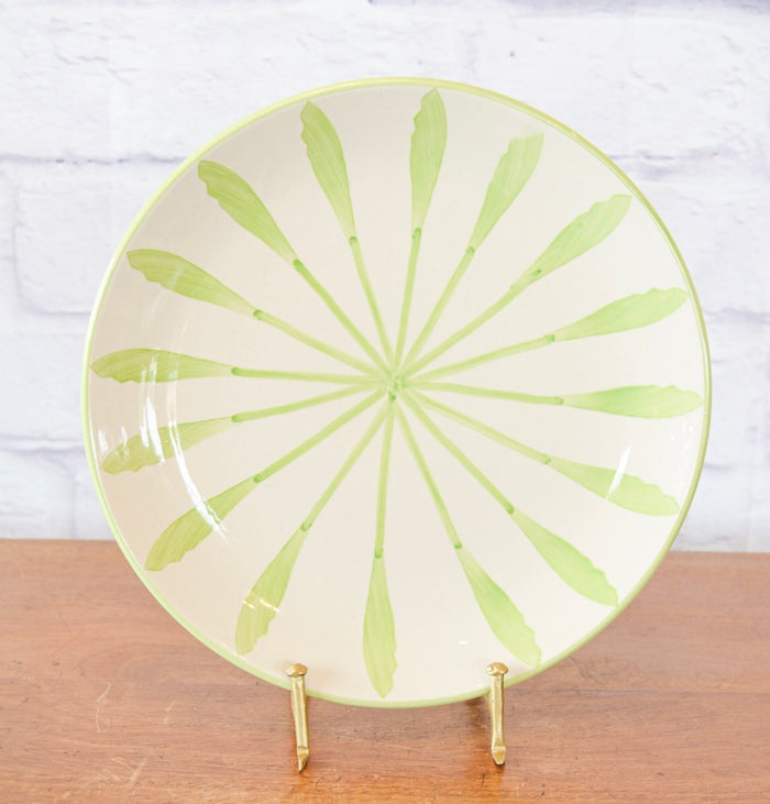 Hand-Painted Stoneware Plates