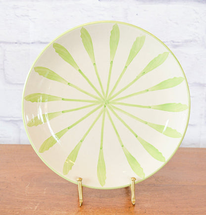 Hand-Painted Stoneware Plates