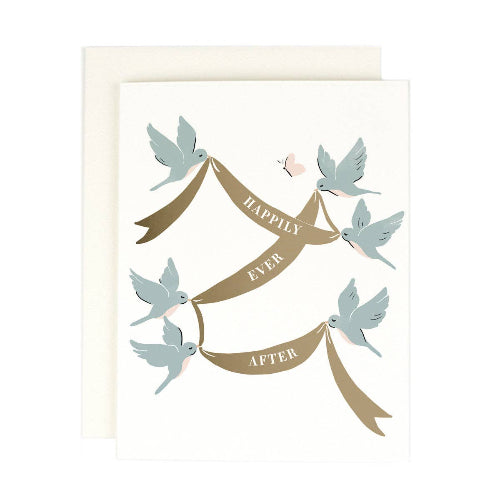 Amy Heitman Single card Happily Ever After Greeting Card