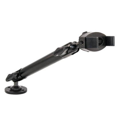 Heavy-Duty Smartphone Mount with 10" Arm and 4-Hole Drill Base - BULK-Arkon Mounts