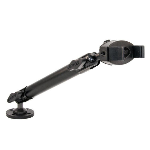 Heavy-Duty Smartphone Mount with 10" Arm and 4-Hole Drill Base - BULK-Arkon Mounts