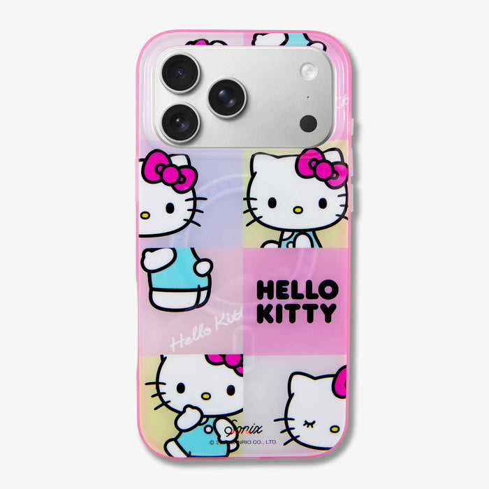 Hello Kitty® Grid MagSafe® Compatible iPhone Case