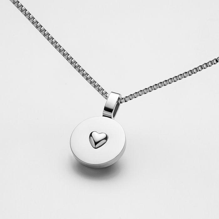 Hemisphere Halskette Silber