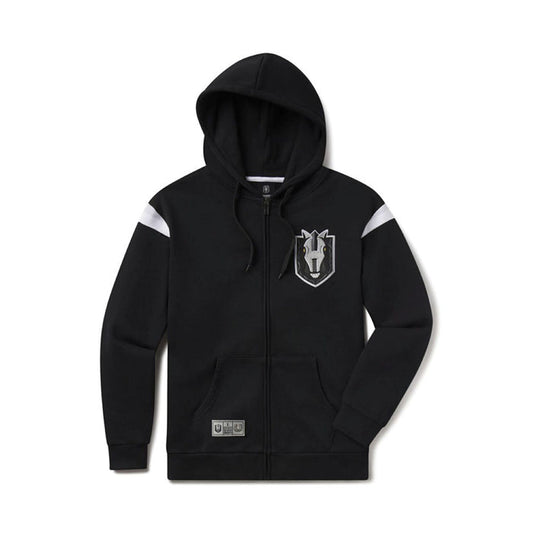 Henderson Silver Knights Primary Shoulder Stripe Full-Zip Hoodie