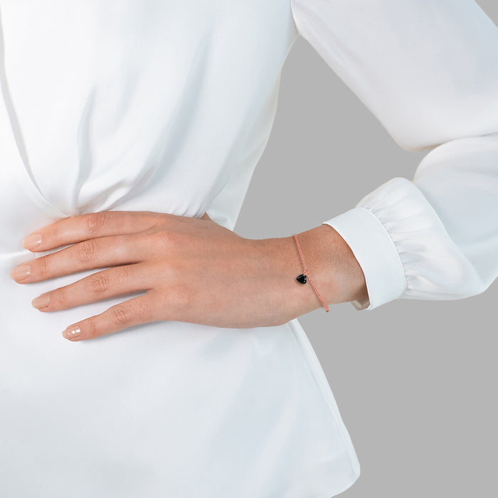 Herz Armband Spinell
