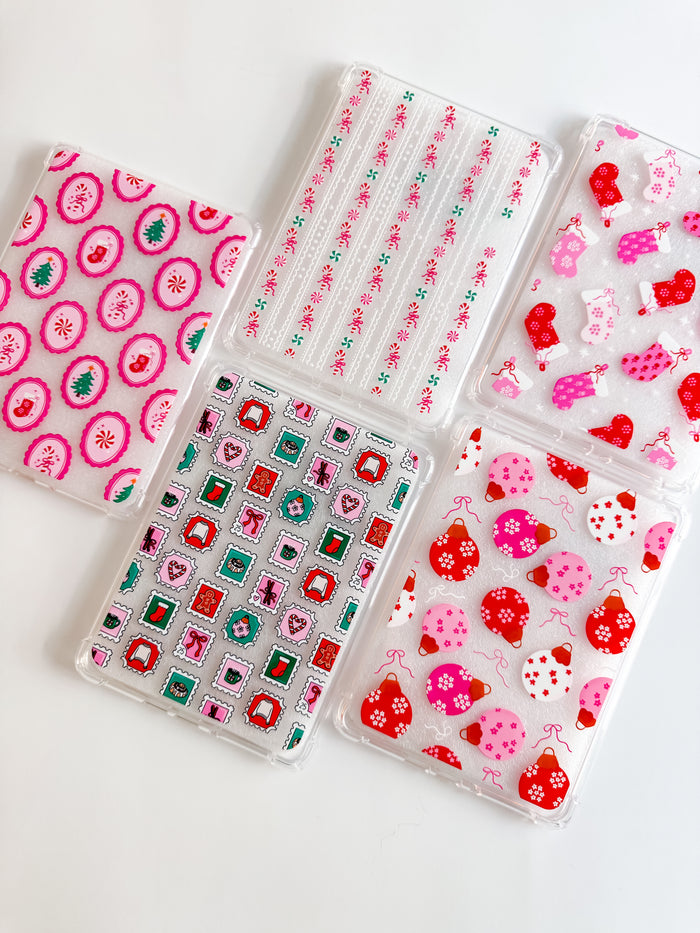 Holiday Stamps Kindle Paperwhite Case – Christmas E-Reader Cover