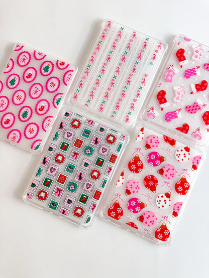 Holiday Stamps Kindle Paperwhite Case – Christmas E-Reader Cover