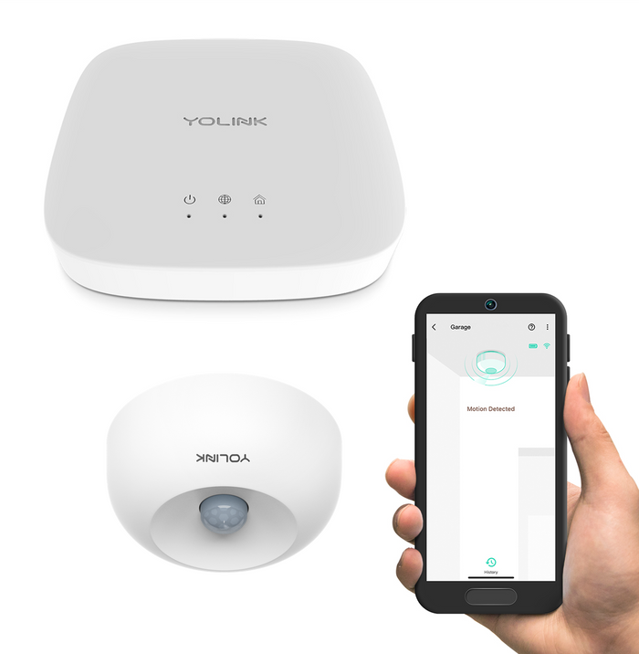 Hub & One Motion Sensor Smart Home Starter Kit