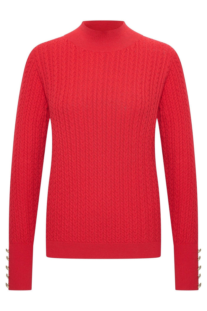 HV Society 0401103753 HVSLia Red Jumper - Dotique - HV Society