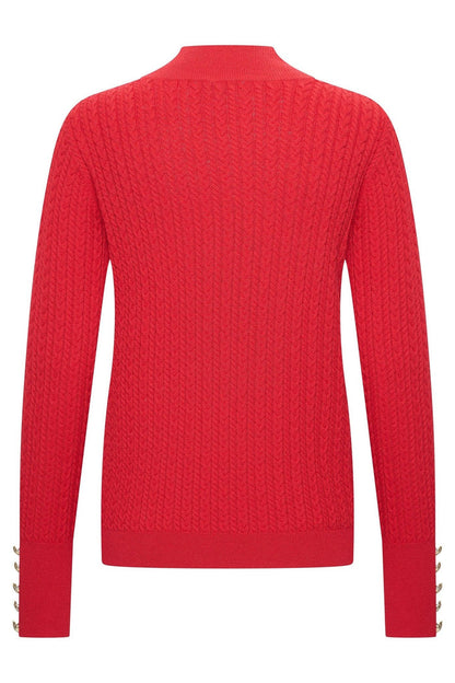 HV Society 0401103753 HVSLia Red Jumper - Dotique - HV Society