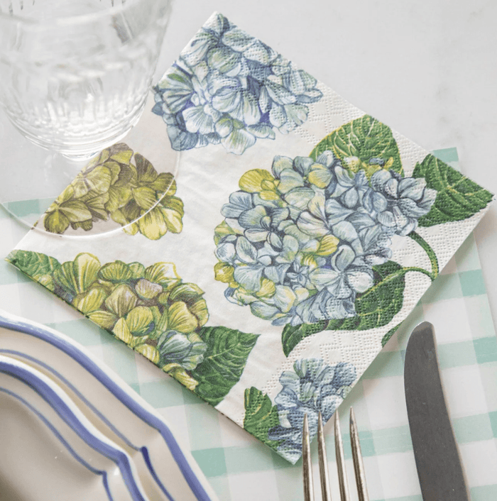 Hester & Cook Party Hydrangea Napkins