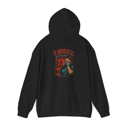 I Smell Nursing Homes Retro Graphic Hoodie