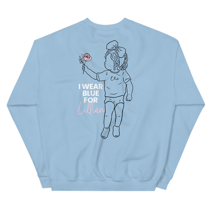 I Wear Blue for Lillian Sweatshirt