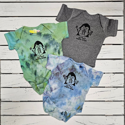 Ice Dyed Darth Tater Onesie