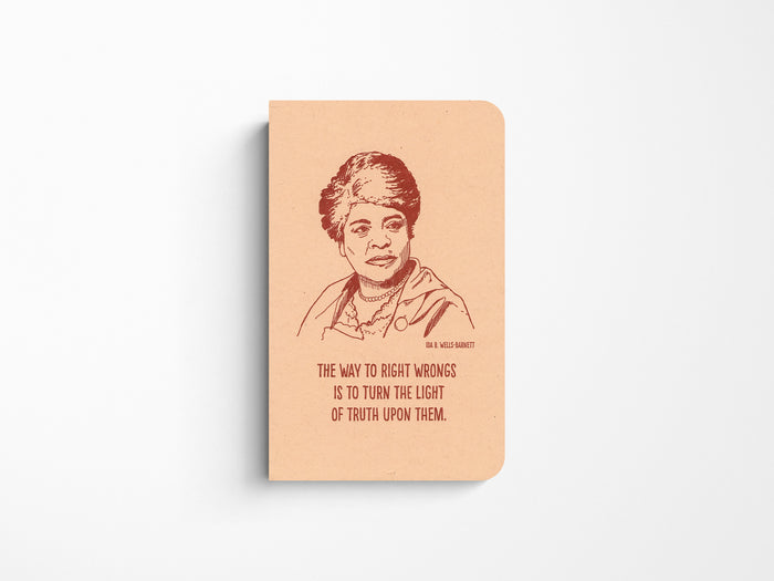 Ida B. Wells Letterpress Notebook