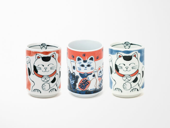 Japanese Maneki-Neko Lucky Cat Pencil Cup