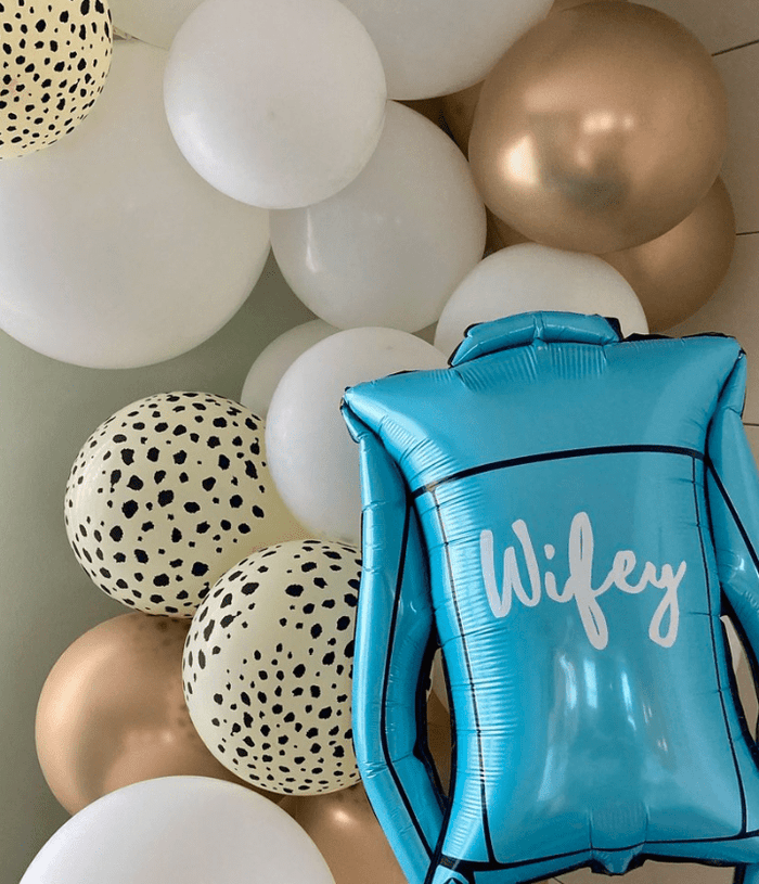 Havin' a Party Party Jean Jacket Balloon
