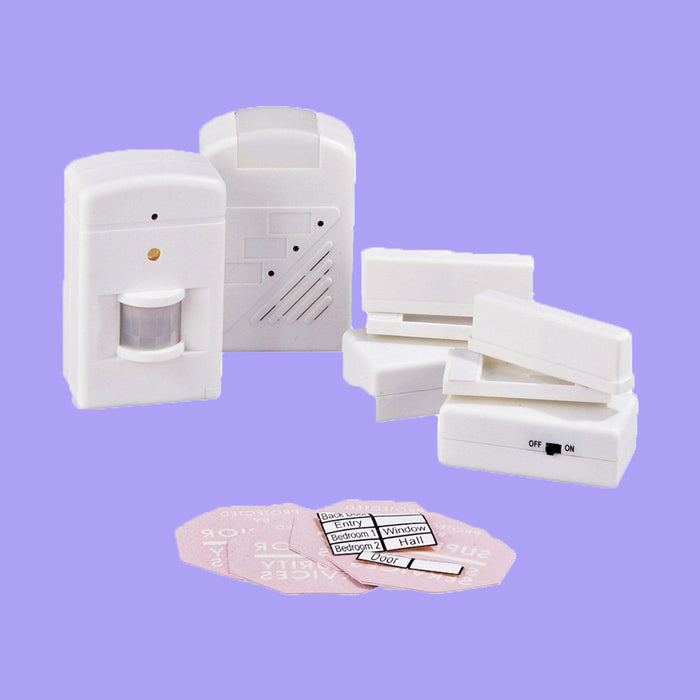 Jobar 3-Station Home Alarm, Model# JB4687