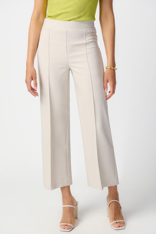 Joseph Ribkoff  241185 Cream Lux Twill Pull-On Trousers - Dotique