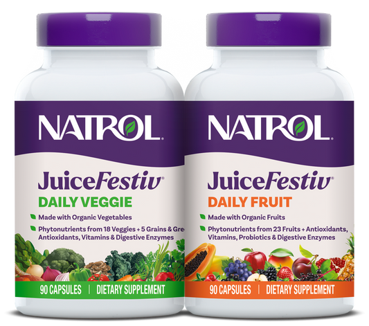JuiceFestiv Daily Fruit & Veggie Capsules