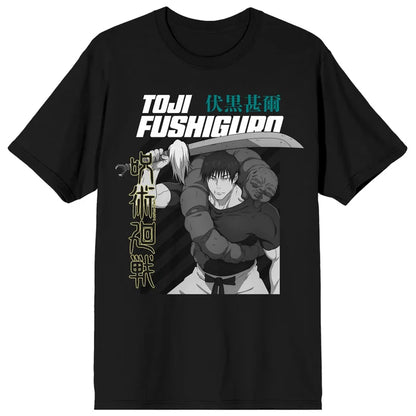 Jujutsu Kaisen - Season 2 Toji Fushiguro Black Men T-Shirt