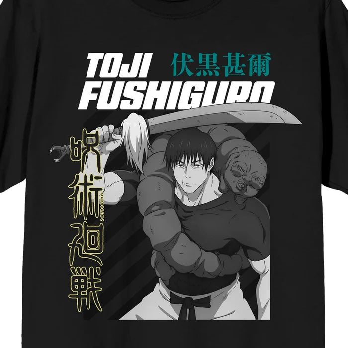 Jujutsu Kaisen - Season 2 Toji Fushiguro Black Men T-Shirt