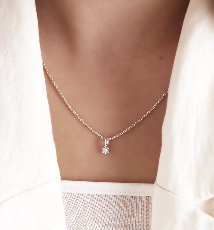 Julie Diamanthalsband 0,10 ct - 0,25 ct