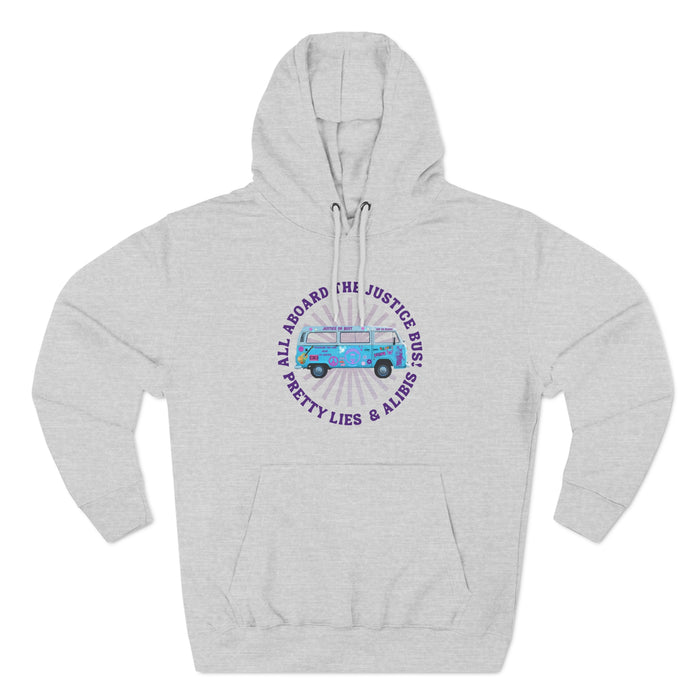 Justice Bus Three-Panel Fleece Hoodie