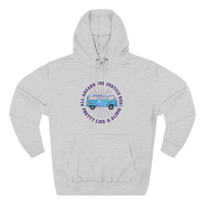 Justice Bus Three-Panel Fleece Hoodie
