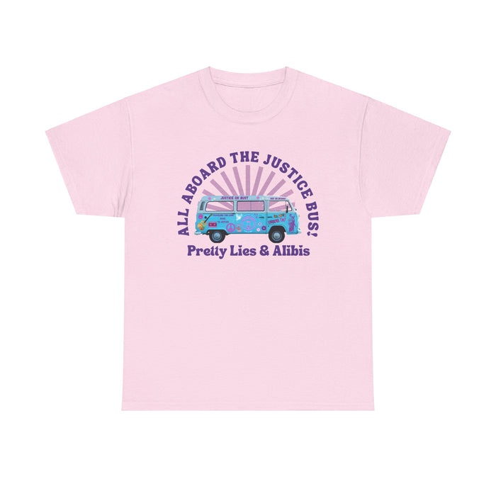 Justice Bus Unisex Heavy Cotton Tee
