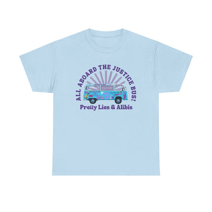 Justice Bus Unisex Heavy Cotton Tee
