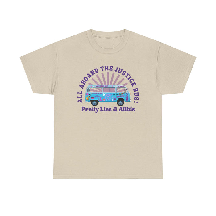 Justice Bus Unisex Heavy Cotton Tee