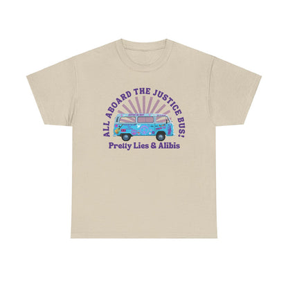 Justice Bus Unisex Heavy Cotton Tee