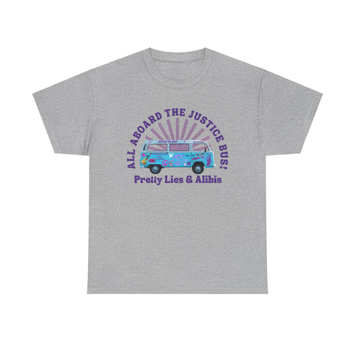Justice Bus Unisex Heavy Cotton Tee