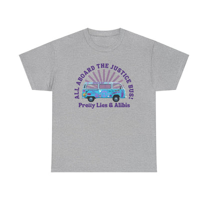 Justice Bus Unisex Heavy Cotton Tee