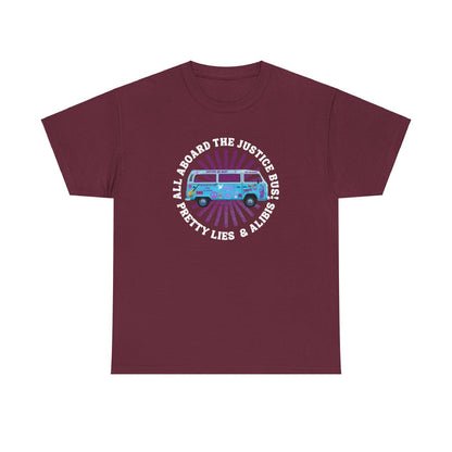 Justice Bus Unisex Heavy Cotton Tee