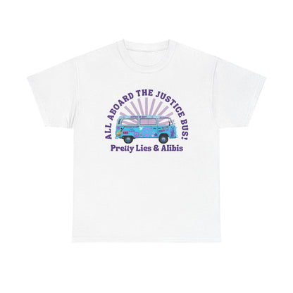 Justice Bus Unisex Heavy Cotton Tee