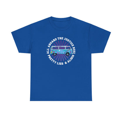 Justice Bus Unisex Heavy Cotton Tee