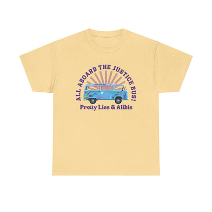 Justice Bus Unisex Heavy Cotton Tee
