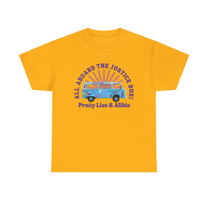 Justice Bus Unisex Heavy Cotton Tee