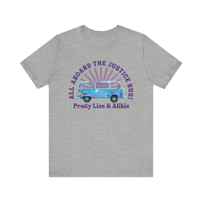 Justice Bus Unisex Jersey Short Sleeve Tee